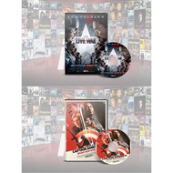 DVD Captain America Civil War (2016) + DVD Captain America Brave New World (2025)