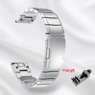 GEEKTHINK สายสำหรับการ์มินสแตนเลส Fenix 8/3/5/5X/5S/Fenix 6/6X Pro 20 Mm 22Mm 26Mm วงคลาสสิกติดตั้งอ