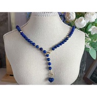 Lapis Lazuli Necklace Fashion Necklace Fashion Y-Shape Necklace