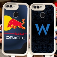 H19 F1 Team Logo White Casing for OPPO F9 A12s A5S A1K A5 A3S A12E A7 A12 F7 F5 Pro A11K
