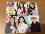 13/02更新 Cecilia 張柏芝 Yes Card 貼紙卡 閃卡