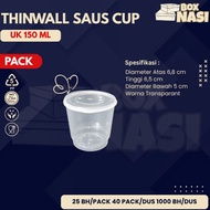 Thinwall Cup Thinwall Sauce Cup Plastic Sauce Cup 25ml 35ml 60ml 100ml 150ml/