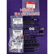 HONDA WAVE 110 DASH110 DASH 110 WAVE110 W110 D110 BODY SCREW SKRU SET COMPLETE FULL ORI ORIGINAL