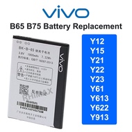 Vivo B65 B75 Replacement Battery B-65 B-75 For Y12 Y13 Y15 Y21 Y22 Y23 Y25 Y61 Y613 Y622 Y913 Batter