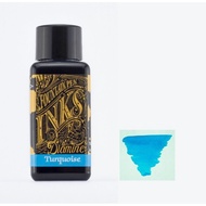 British Diamine Fountain Pen Ink Bottle, Diamine Turquoise Ink Bottle 30ml