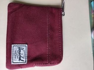 Herschel 紅色拉鍊錢包