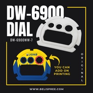 G Shock DW-6900WW-7 Original Watch Dial Faceplate Gshock parts