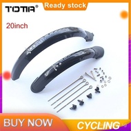 20" Front/Rear Bicycle Fenders set bicicle Mudguard Lightweight Folding Bike Mud Guard Sets accessory For BMX Cycling