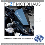 Yamaha MT07 MT-07 Aluminium Windshield
