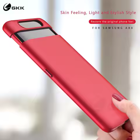 GKK Original Case for Samsung A80 Case Ultra-thin 360 Full Protection Anti-knock Matte Hard PC Cover