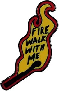 Twin Peaks Fire Walk with Me Match Matchstick FYRE Agent Dale Cooper Diane Red Room Owl Room Black L