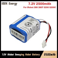 Original iRobot battery 7.2V 2500mAh for iRobot Roomba Braava 380 380T Mint 5200c Ni-MH  Rechargeabl