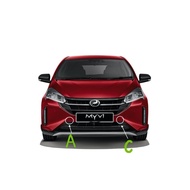 ORIGINAL PRODUA MYVI D15A 2022 FRONT TOWING COVER CAP BUMPER COVER