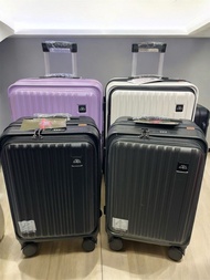[尖沙咀門市現貨]Polo club 前揭式開蓋 $399起 行李箱 行李喼 旅行箱 travel luggage suitcase baggage, 20” 24” 28” 紫色 黑色 白色 灰色