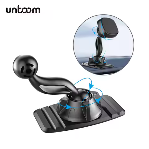 17mm Ball Head Car Phone Holder Universal Car Dashboard Suction Base for Magnet Mobile Phone Stand G