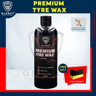 GLANZY+ Premium Tyre Wax | Tire Wax | Polish Tayar