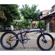 Sale !! 20” 451 Crossmac haagen10 10sp deore shimano folding bike /  basikal lipat