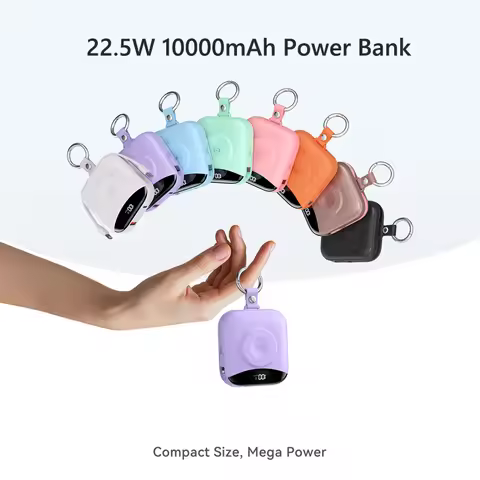 10000mAh Magnetic Wireless Charger Power Bank for Apple Watch 9 8 Series for iPhone Samsung Huawei 2