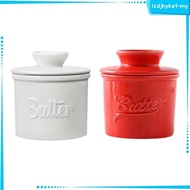 Butter Crock with Lid French Butter Dish for Spreadable Home