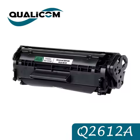 Qualicom 12A Q2612A Compatible TONER Cartridge for HP LaserJet 1010 1012 1015 1018 1020 1022 3015 30