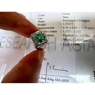 Cincin Zamrud Emerald Muzo Colombia ring