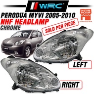 Perodua Myvi 2005 - 2010 TYC / NHF / Depo Headlamp ( Chrome )