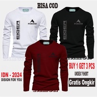 (THICK MATERIAL) BUY 1 OR 3 PCS Hiqmah Distro Men's Distro T-shirt 30s Premium Long T-shirt ER Kirka