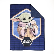 （代購賣$4xx）歐美正版預訂 看圖下單‼️ Star Wars The Mandalorian Kid's 5lb Weighted Blanket, Baby Yoda 星球大戰尤達寶寶被 重力被