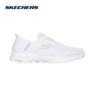 Skechers สเก็ตเชอร์ส รองเท้าผู้ชาย Men GOwalk 7 GOwalk Shoes - 216648-WHT - Air-Cooled Memory Foam