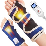 JOBYNA Heating Pad for Wrist Pain, 30S Fast Heat Heated Wrist Wrap, 86-158℉, 10-90Min Auto Shut Off,
