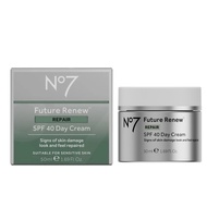 No7 Future Renew Repair Day Cream SPF40 50ml. Number Seven SPF40