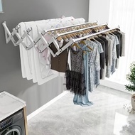 Sampayan Drying Rack Sampayan Stainless Adjustable Wall Mounted Sampayan ng damit Heavy Duty Drying 