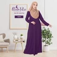 Jubah Muslimah By Aina Fitri Collection New Arrivals.Jubah Muslimah Umrah Murah Hitam Wanita Perempuan Plain Ironless .