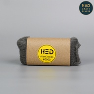 HED Ultra-Fine Wood Finishing Wool 0000 Extra Fine Surface Polishing Cloth Grade 0000