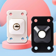 4 Universal Wheels Perforation-Free Sticky Ball Pulleys Household Mobile Base Accessories Trash Can 