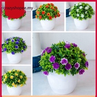【CRAZYSPE】Artificial Bonsai Fake Plant Flower Potted Plant Home Bedroom Garden Decorative