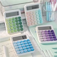 Colorful calculator Hot Selling Macaron Gradient Large Screen Buttons for Computer Finance and Accou
