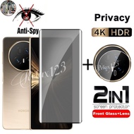 NC For Honor Magic V6 V5 5G 2025 2in1 Tempered Glass Privacy For Honor MagicV5 MagicV3 Magic V 5 3 M