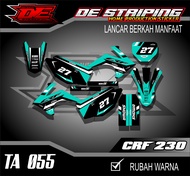 Striping Stiker Motor CRF 230 Fullbody Keren Stiker Decal CRF 230 TA055
