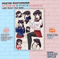Poster KOMI Can't Communicate Anime KOMI-san Najimi Osana KOMI Shousuke Rumiko Manbagi Yamai Ren Wal