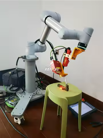 6 Axis Collaborative Robotic Arm Laser Welding Machine Robot Fully Automated Welding Machine No Manu