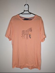 Paul Smith 橘色斑馬短踢 T-shirt T恤