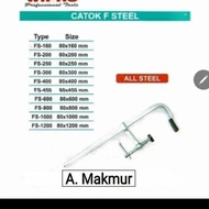 Code Catok F Steel 80X160 Mm Wipro Fs-160 Klem Full Besi 80Mm X 160Mm
