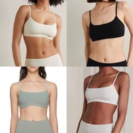 Skims Scoop Stretch Jersey Cotton Bra Bralette