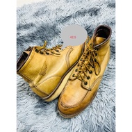 This Is Red Wing Boots USA Classic Moc Model 875 Color Oro Legacy Size 42.5