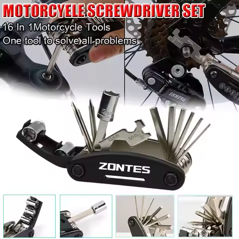 Motorcycle Screwdriver Set For Zontes 368G 310R 310X 310V 350 R/GK/V 125 C/M/GK 703 RR/R/T/F 500T 36