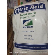 Citric acid Anhydrous Citric acid citron organic acid 25kg