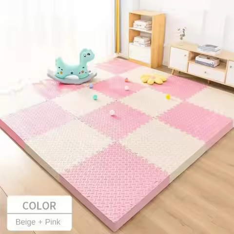 High-Density EVA Foam Play Mat – 30x30cm Waterproof, Non-Slip, Thickened Floor Tiles for Kids, Gym &