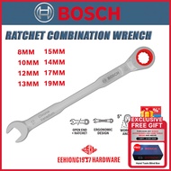 BOSCH 8-19MM Ratchet Combination Wrench Spanner Spannar Ratchet Wrench Ratcheting Wrench