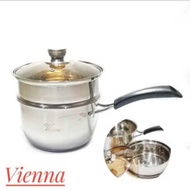 Calypso Milk Pan Steamer 20cm Thick Vienna Milk Pan 20cm / Steamer Pan 20cm Small Hole Pot/